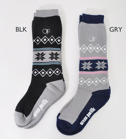 キッズ ジュニア スノーソックス 子供用 スキー スノーボード アウトドア 厚手