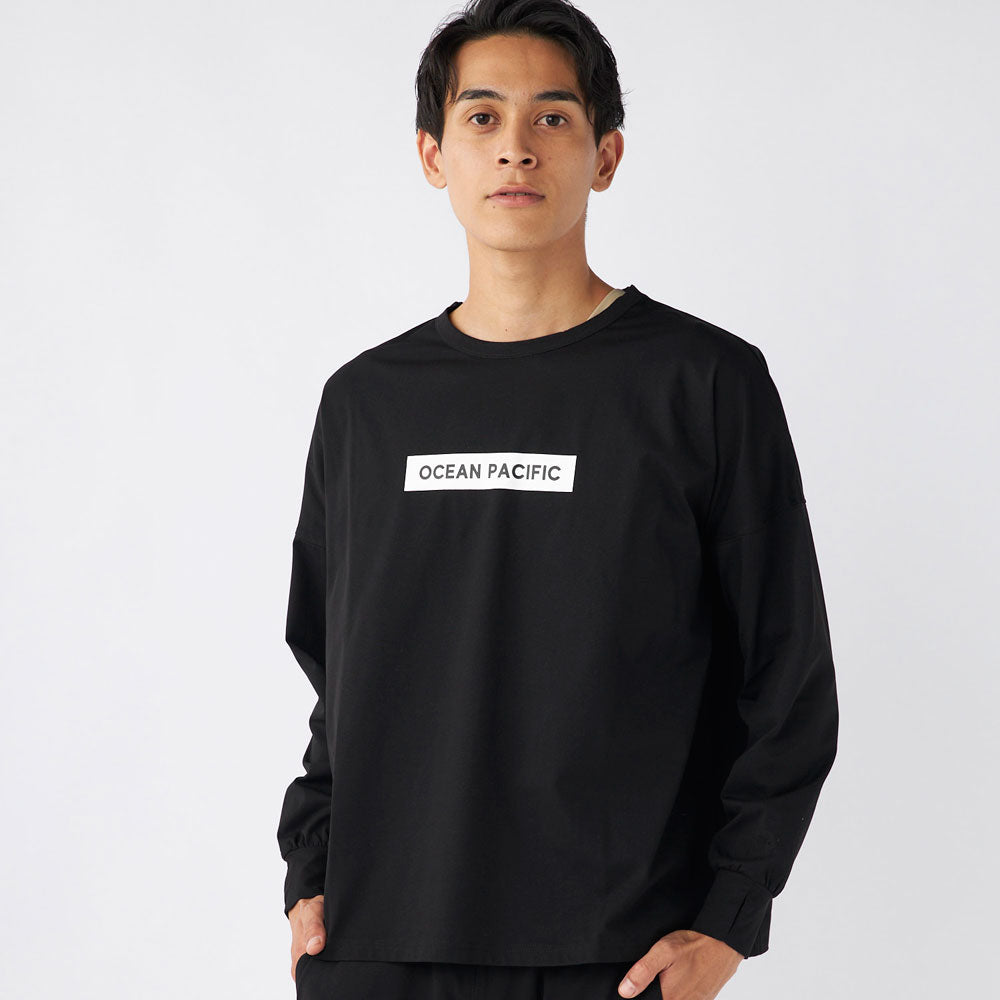 ユニセックス ロゴ ロングスリーブ 長袖Tシャツ メンズ レディース