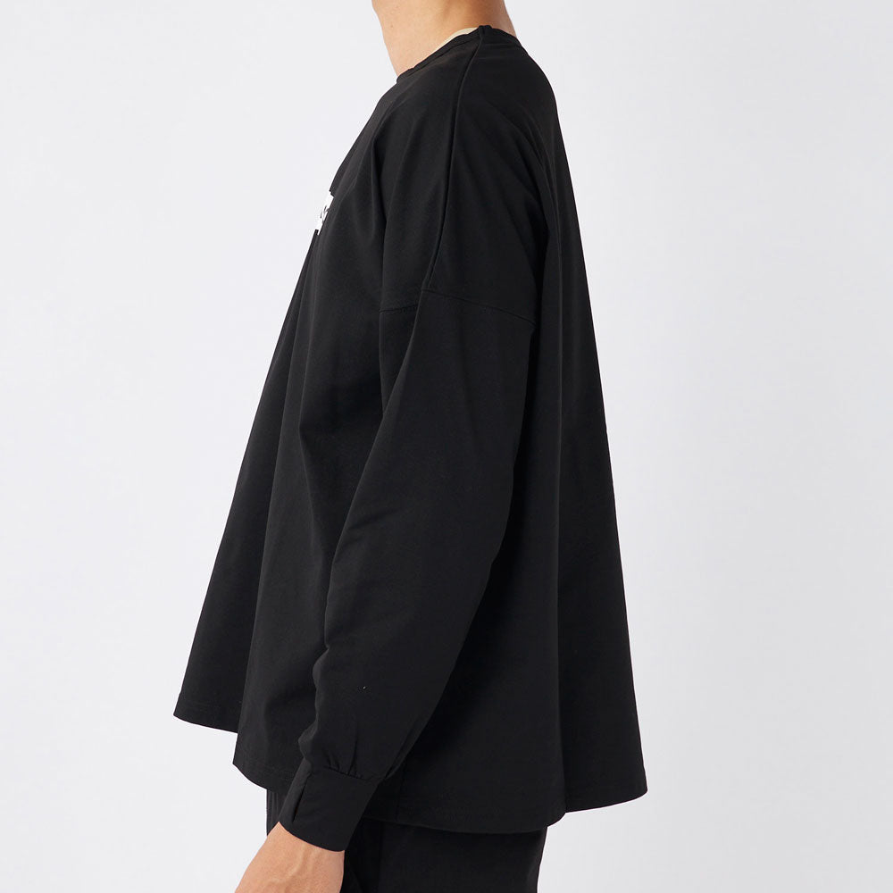 ユニセックス ロゴ ロングスリーブ 長袖Tシャツ メンズ レディース