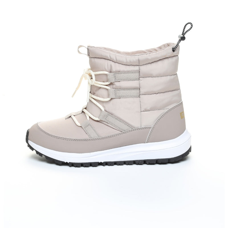 CP LW064 BEIGE Women's Snow Boots Winter Boots Winter Shoes Cold Protection