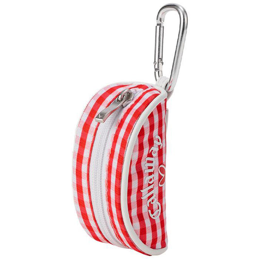 Callaway Love Callaway Gingham Check Golf Ball Case for Women