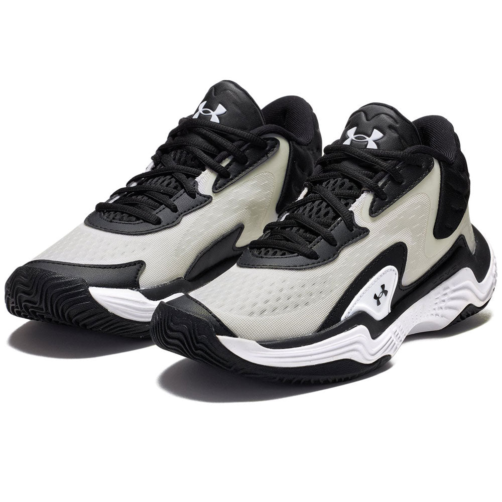 メンズ UAスポーン7 ミッド バスケットボールシューズ バッシュ