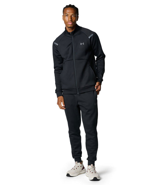 UAアーマーニット トラックジャケット メンズ ジャージジャケット トレーニングウェア