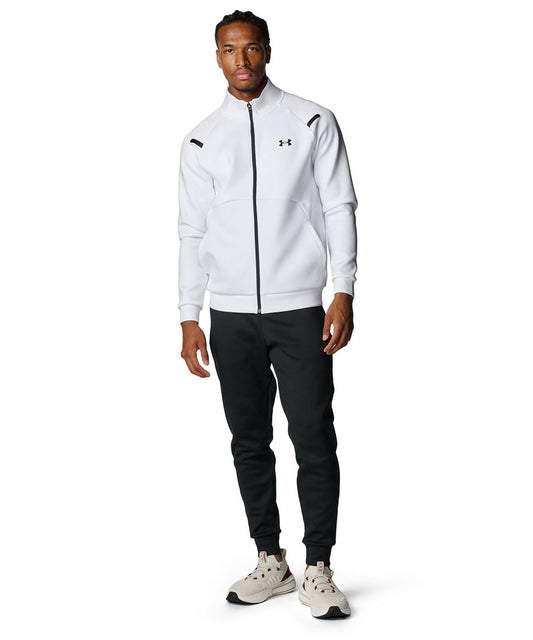 UAアーマーニット トラックジャケット メンズ ジャージジャケット トレーニングウェア