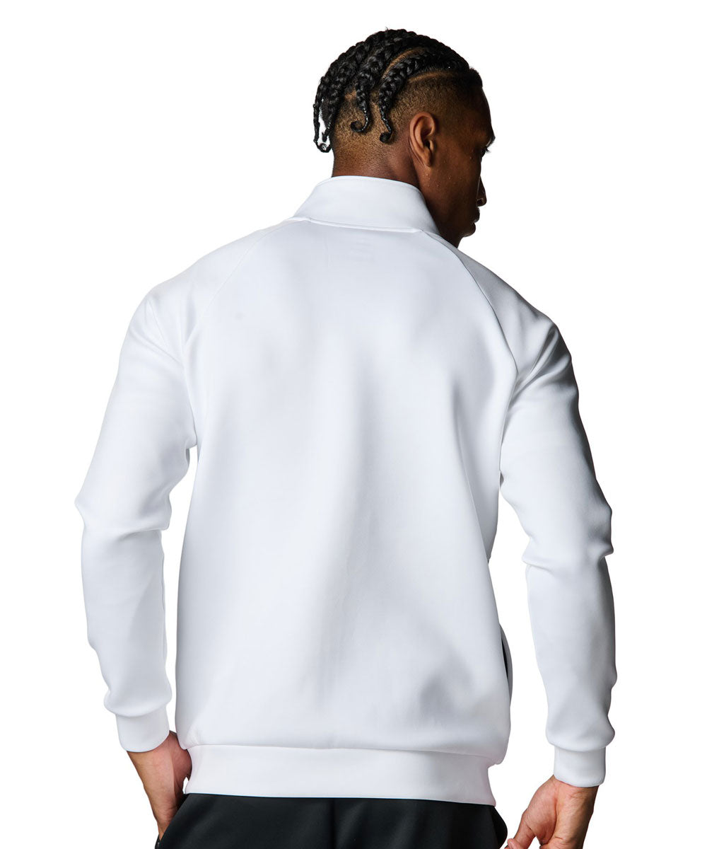 UAアーマーニット トラックジャケット メンズ ジャージジャケット トレーニングウェア