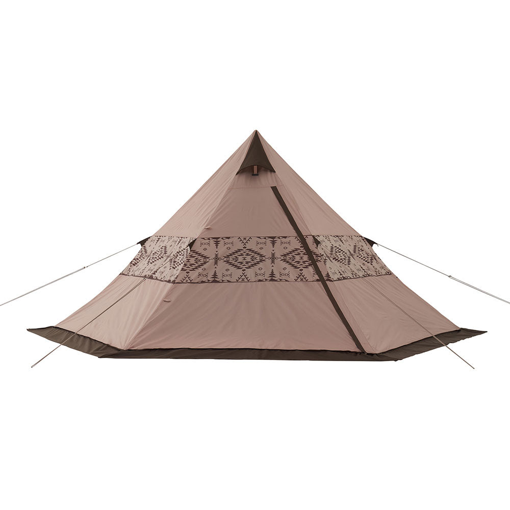 LOGOS LAND Tepee 350 One-pole tent for camping, 2-4 people