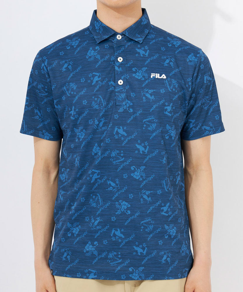 メンズ 半袖シャツ ゴルフウェア ポロシャツ トップス 吸汗速乾