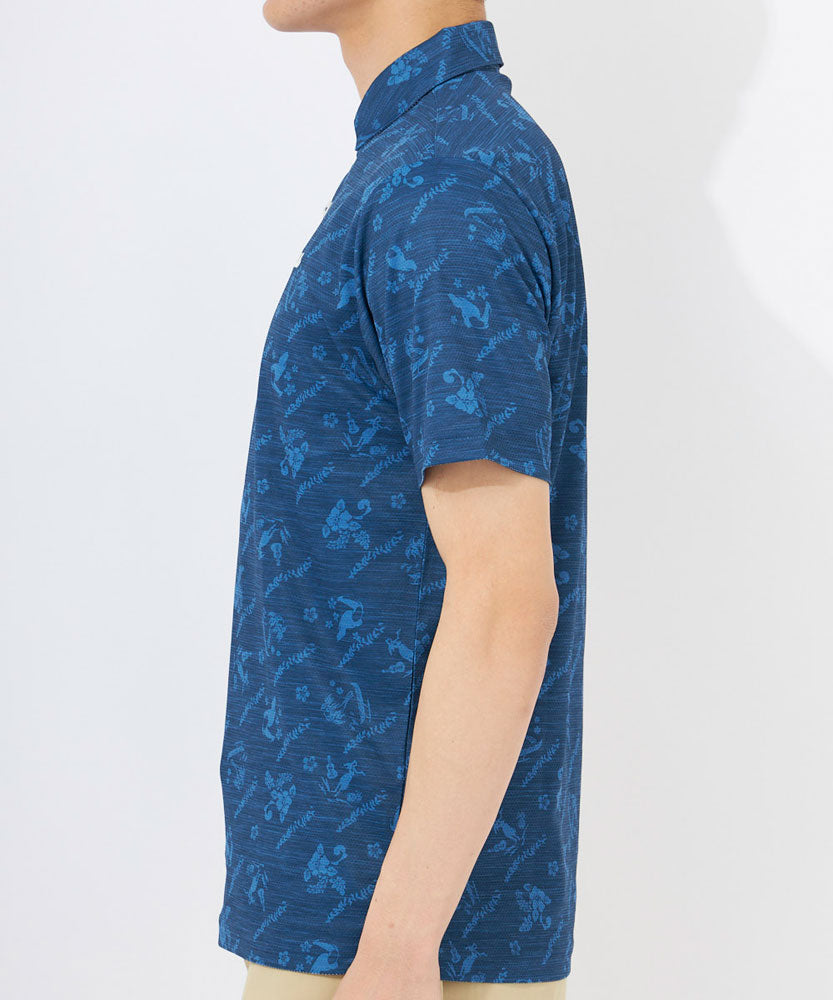 メンズ 半袖シャツ ゴルフウェア ポロシャツ トップス 吸汗速乾