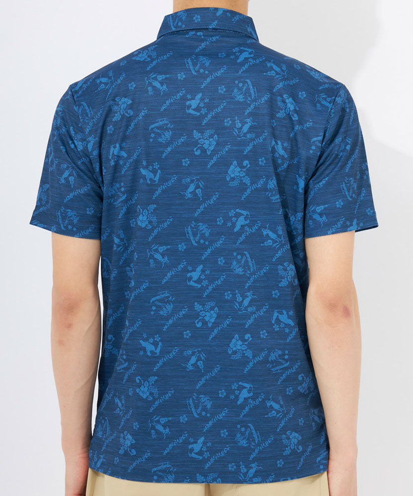 メンズ 半袖シャツ ゴルフウェア ポロシャツ トップス 吸汗速乾