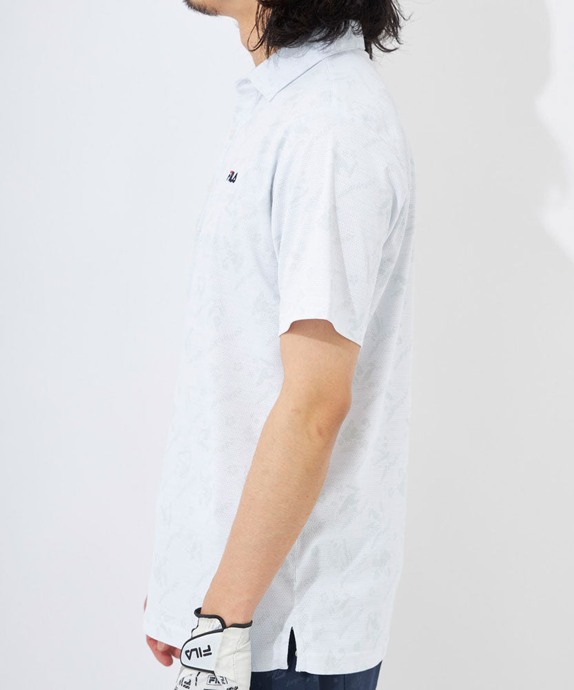 メンズ 半袖シャツ ゴルフウェア ポロシャツ トップス 吸汗速乾