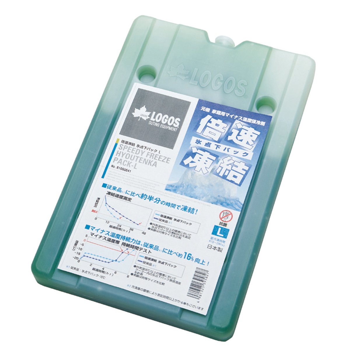 倍速凍結・氷点下パックL  保冷剤 クーラーボックスバーベキュー BBQ