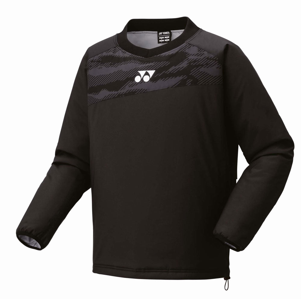 ユニ中綿Vブレーカー ユニセックス テニス ブレーカーシャツ アウター 中綿入り