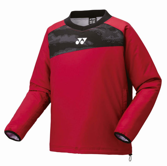 ユニ中綿Vブレーカー ユニセックス テニス ブレーカーシャツ アウター 中綿入り