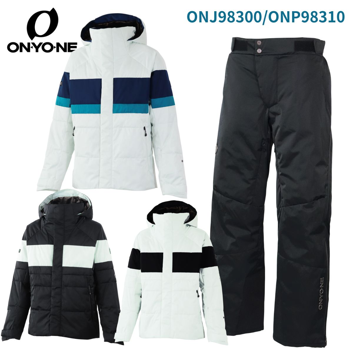 メンズ スキーウェア 上下セット EDGE PUFF OUTER JACKET＆PANTS