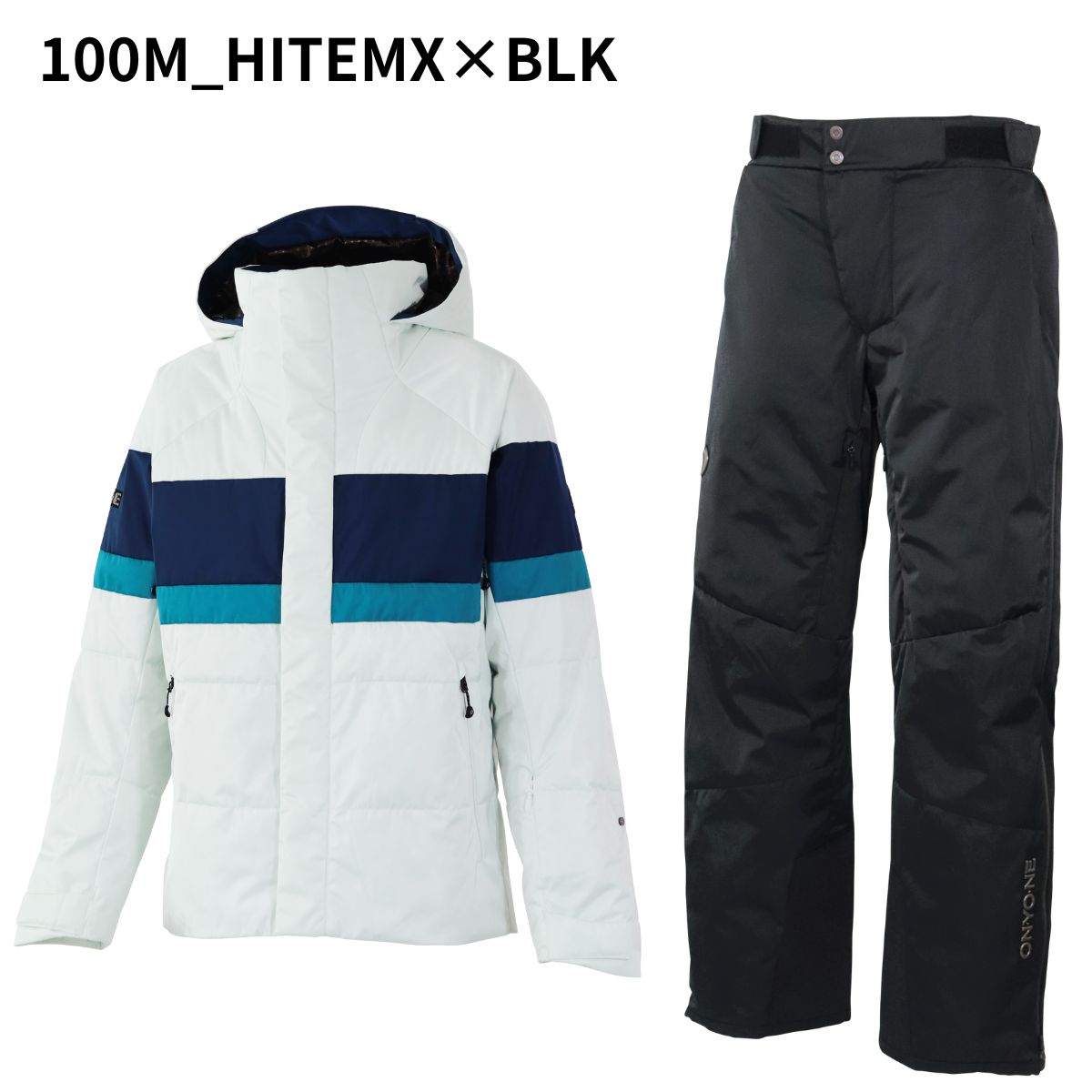 メンズ スキーウェア 上下セット EDGE PUFF OUTER JACKET＆PANTS