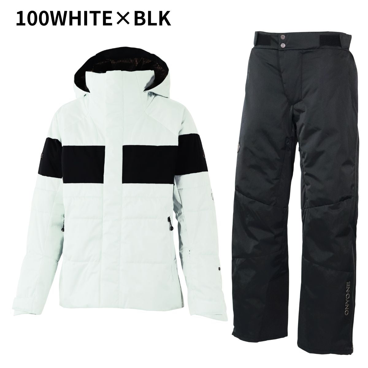 メンズ スキーウェア 上下セット EDGE PUFF OUTER JACKET＆PANTS