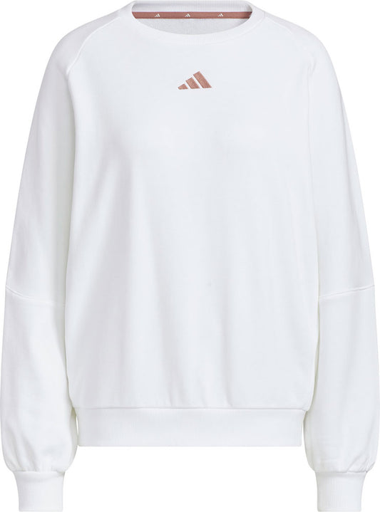 ワーディング ルーズフィット フレンチテリー クルー スウェットシャツ