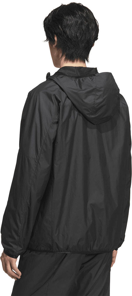 裏地フード付きウインドジャケット メンズ トレーニングウェア ジャケット アウター