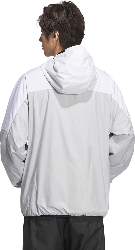 裏地フード付きウインドジャケット メンズ トレーニングウェア ジャケット アウター