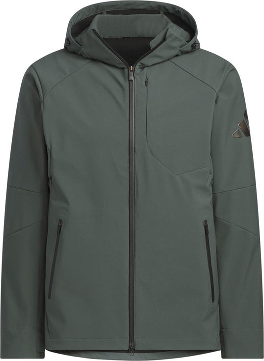 プレミアム スポーツ 圧着加工フリースウーブン フードジャケット