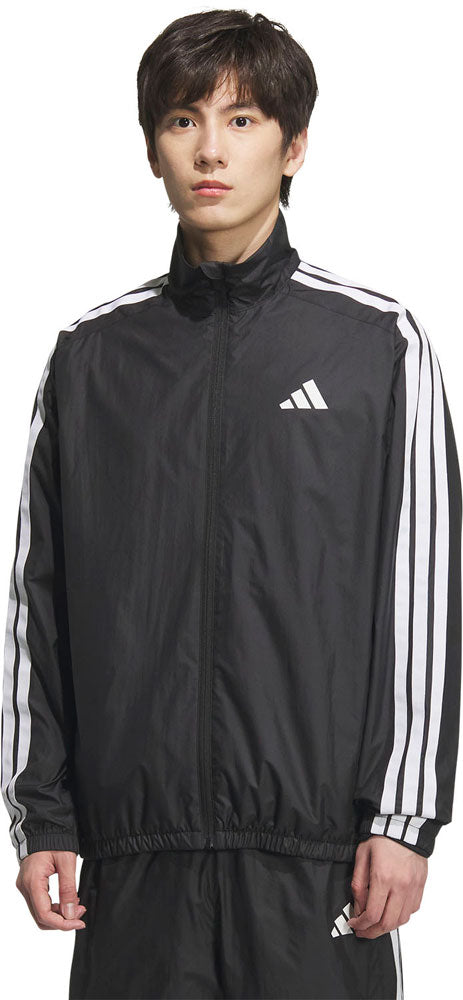 マストハブ スリーストライプス 起毛トリコット素材の裏地 ウインドジャケット