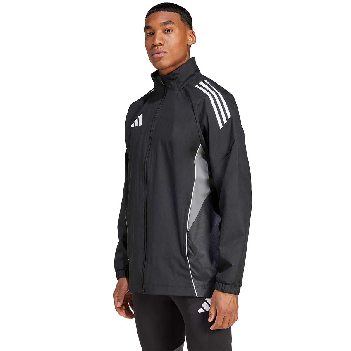 メンズ サッカーウインドウェア ティロ 25 コンペティション オールウェザージャケット