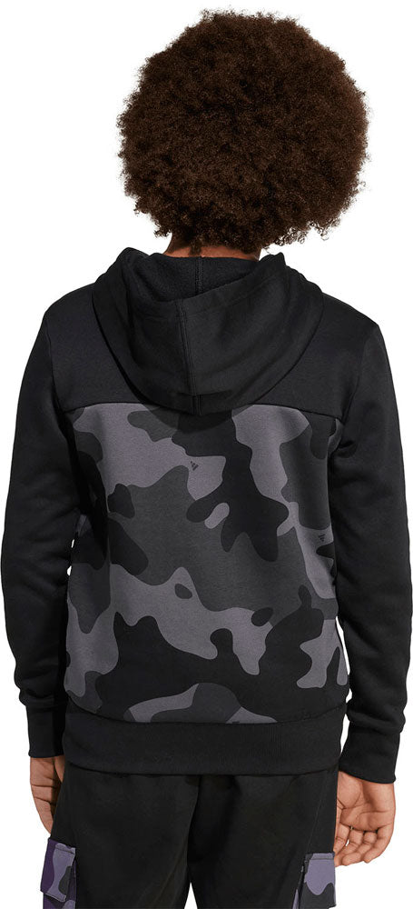 シーズナル エッセンシャルズ カモ フリース[裏起毛] パーカー キッズ