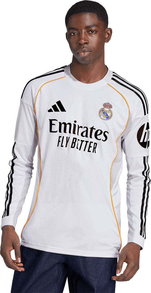レアル・マドリード 25/26 長袖ホームユニフォーム – SPORTEC.JP