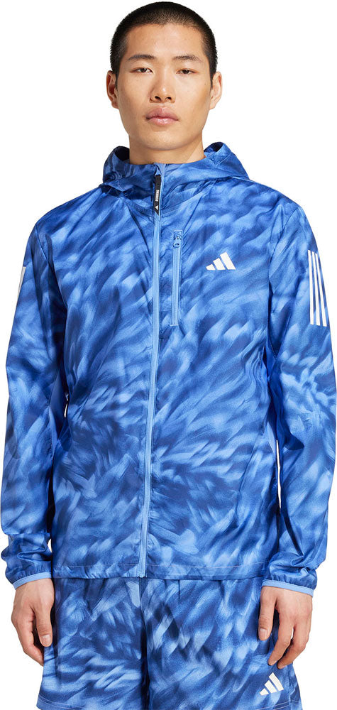 オウン ザ ラン総柄プリントジャケット