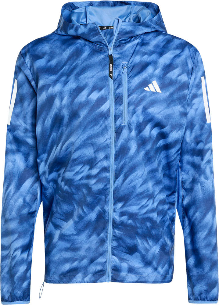 オウン ザ ラン総柄プリントジャケット