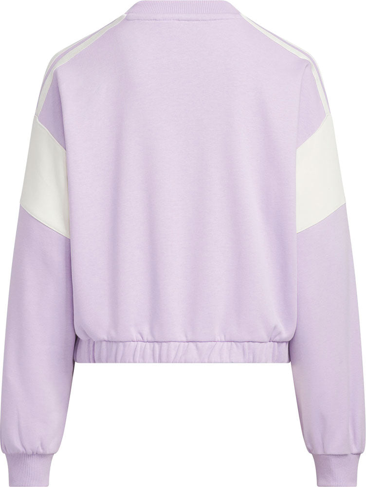 ガールズ スウェット ルーズフィット クルーネック プルオーバー キッズ トップス