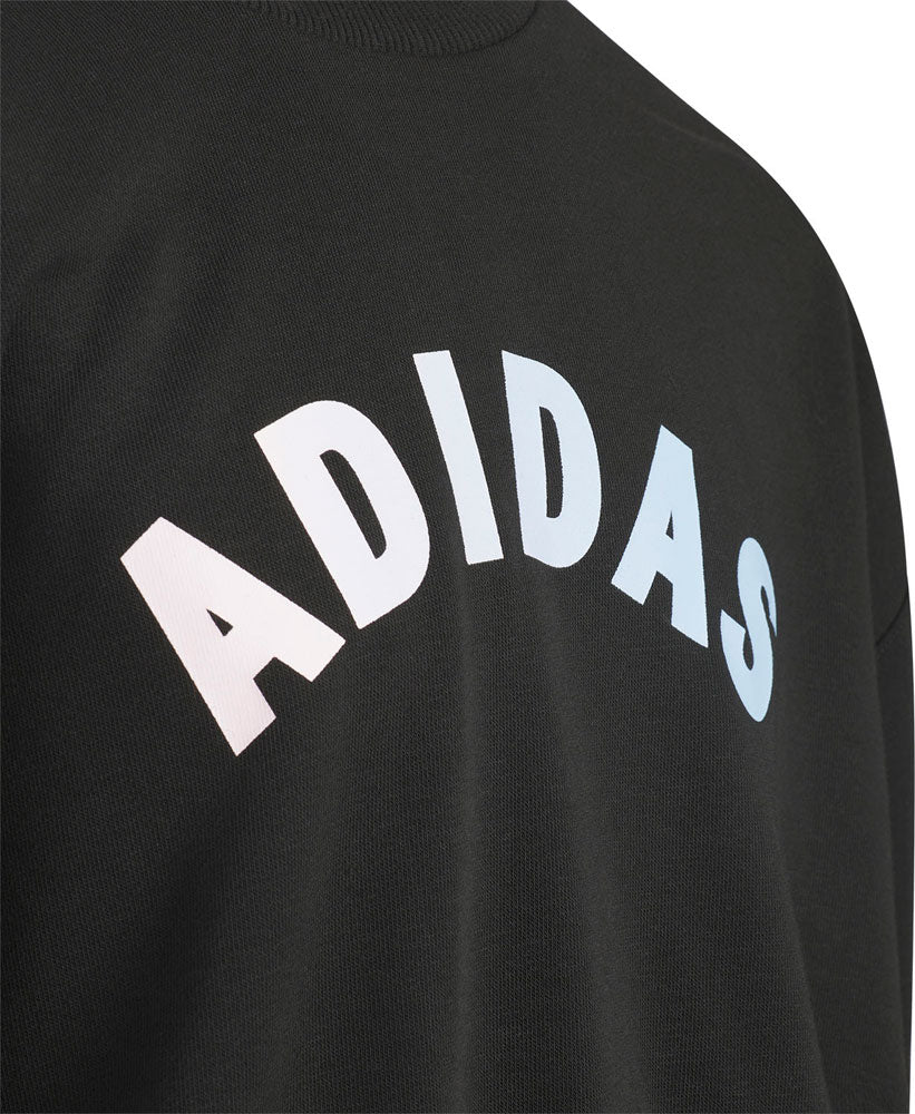 ガールズ スウェット ルーズフィット クルーネック プルオーバー キッズ