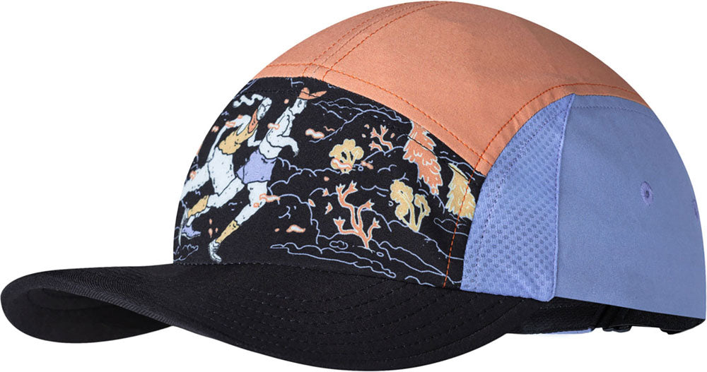 5 Panel Go Cap POW RUNNING MULTI S/M Cap Hat