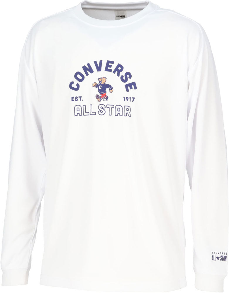 プリントロングスリーブシャツ メンズ 長袖Tシャツ ロンT バスケットボール