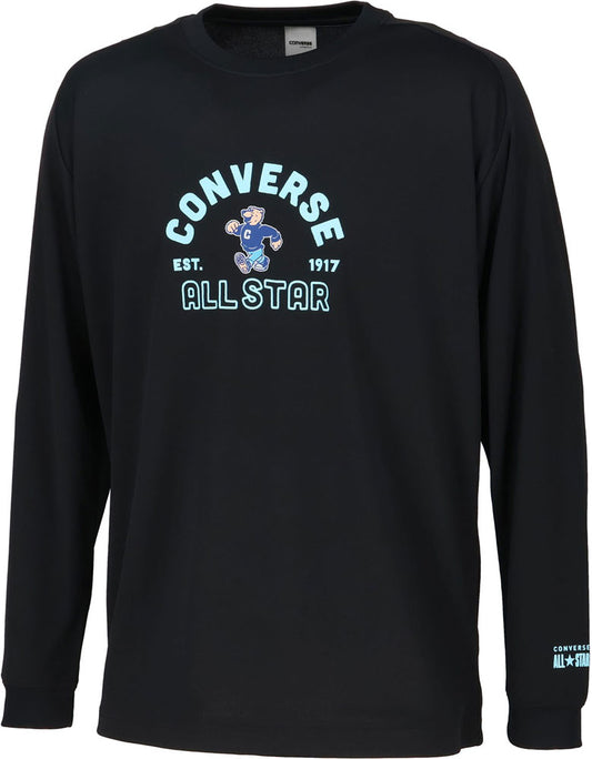 プリントロングスリーブシャツ メンズ 長袖Tシャツ ロンT バスケットボール