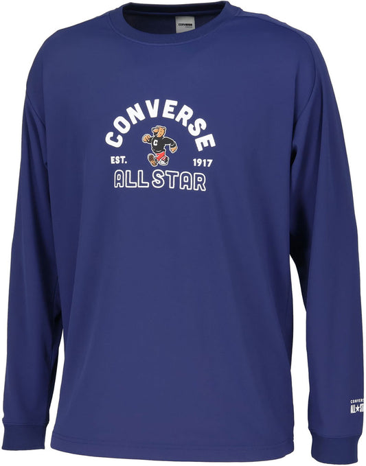 プリントロングスリーブシャツ メンズ 長袖Tシャツ ロンT バスケットボール