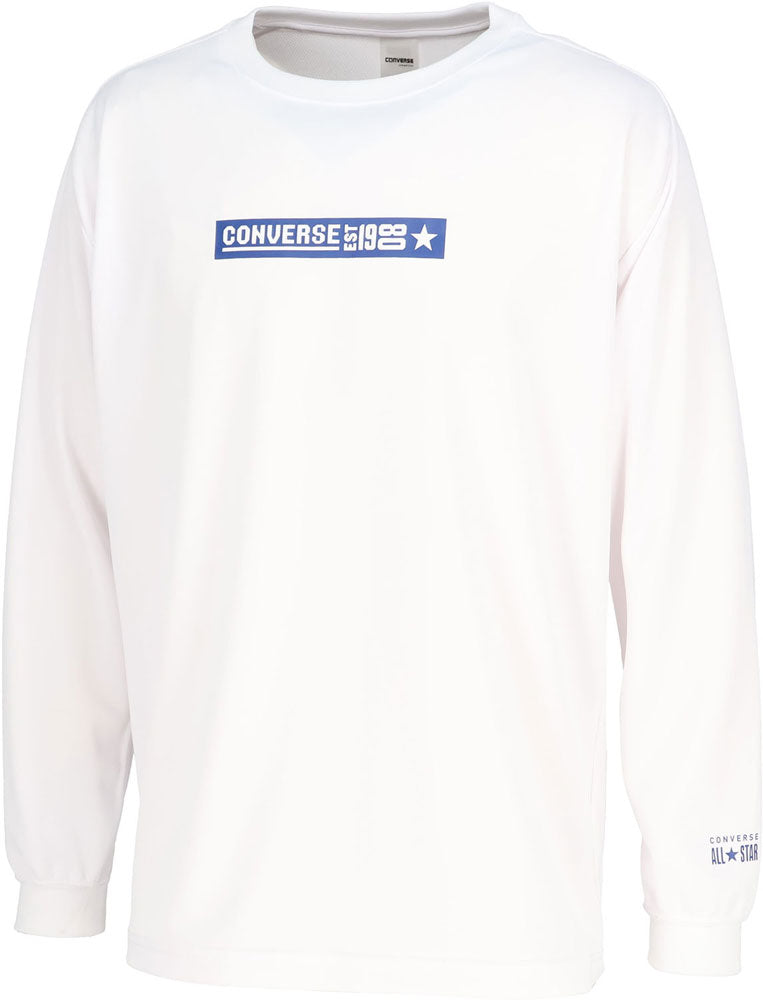 プリントロングスリーブシャツ メンズ 長袖Tシャツ ロンT バスケットボール