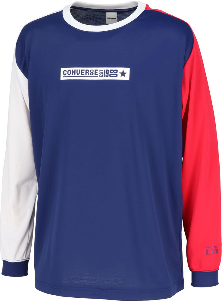プリントロングスリーブシャツ メンズ 長袖Tシャツ ロンT バスケットボール