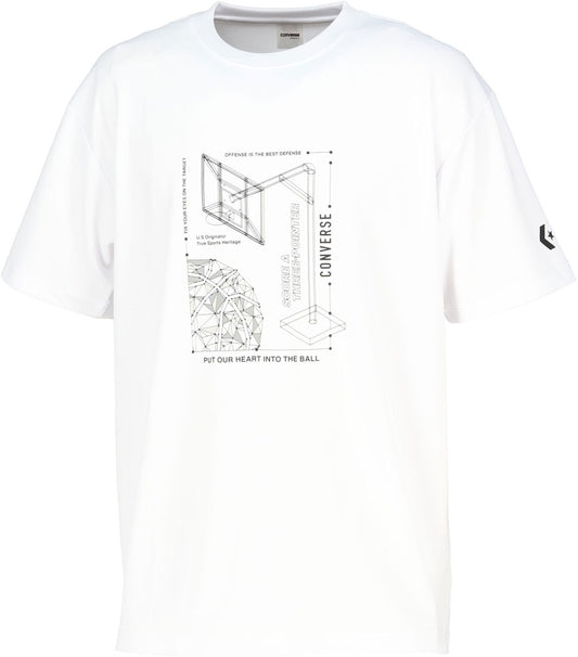 プリントTシャツ メンズ 半袖Tシャツ トップス バスケットボール