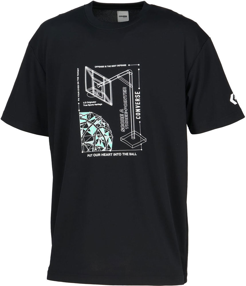 プリントTシャツ メンズ 半袖Tシャツ トップス バスケットボール