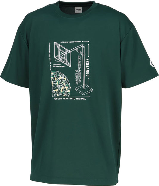 プリントTシャツ メンズ 半袖Tシャツ トップス バスケットボール