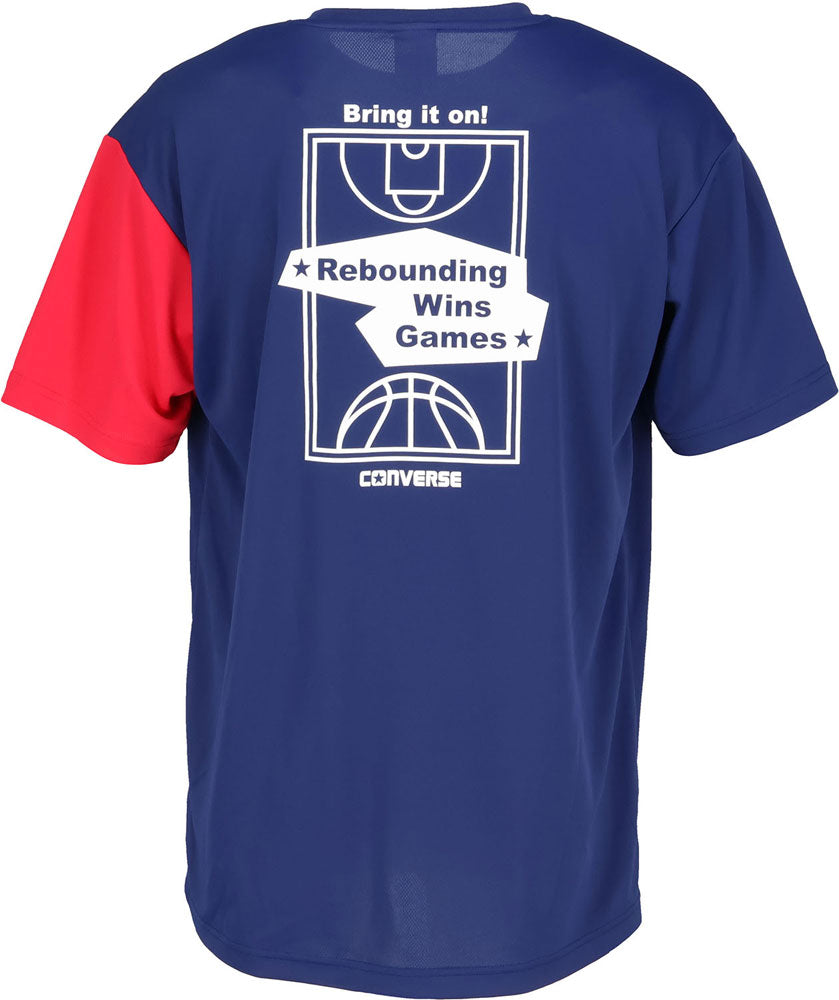 プリントTシャツ メンズ 半袖Tシャツ トップス バスケットボール