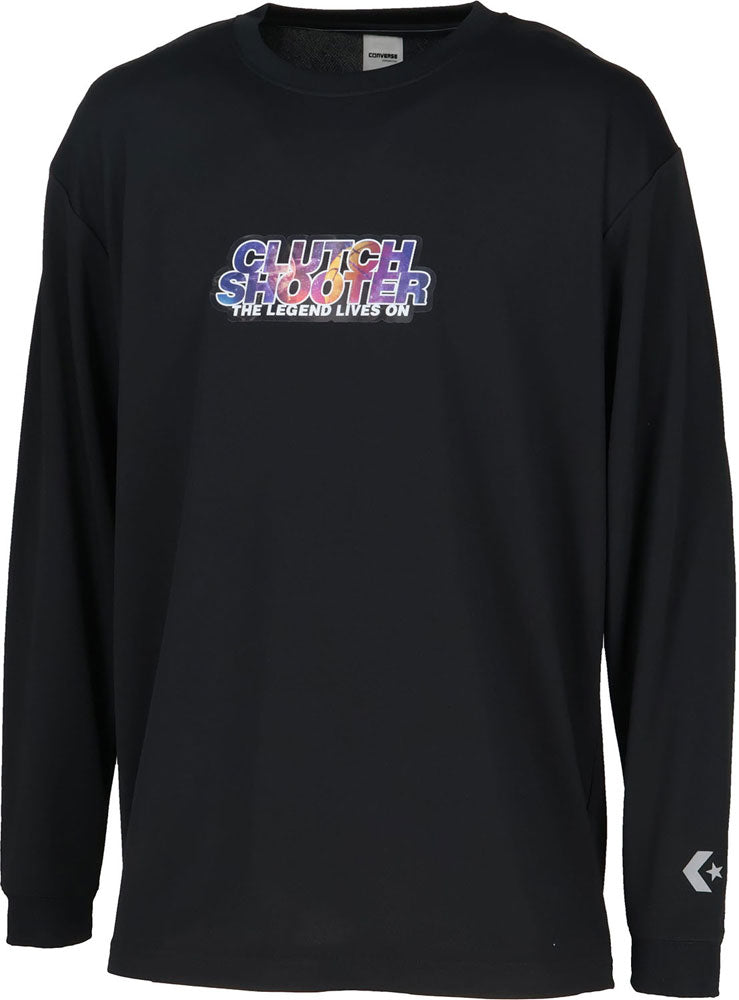 プリントロングスリーブシャツ メンズ 長袖Tシャツ ロンT バスケットボール