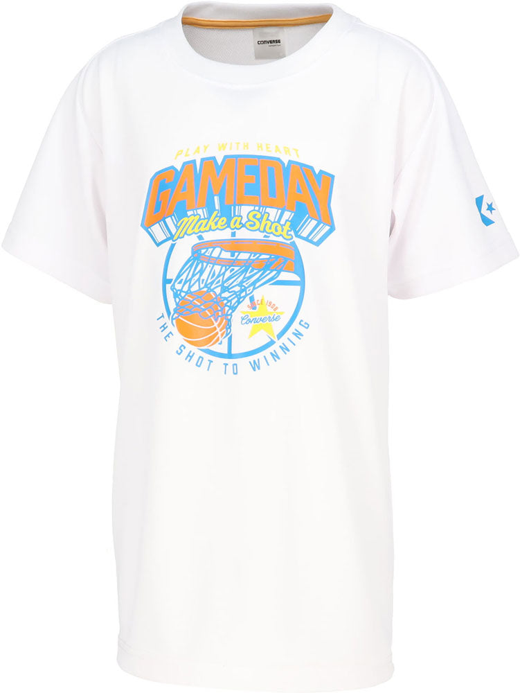 Jr.プリントTシャツ ジュニア 半袖Tシャツ バスケットボール