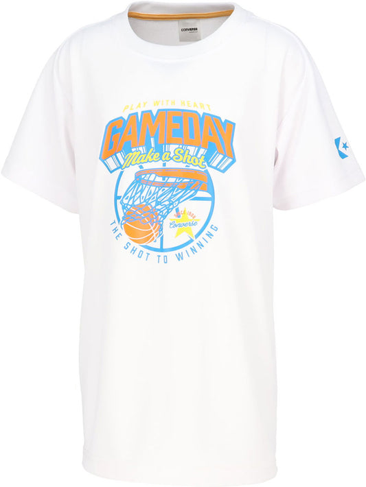 Jr.プリントTシャツ ジュニア 半袖Tシャツ バスケットボール