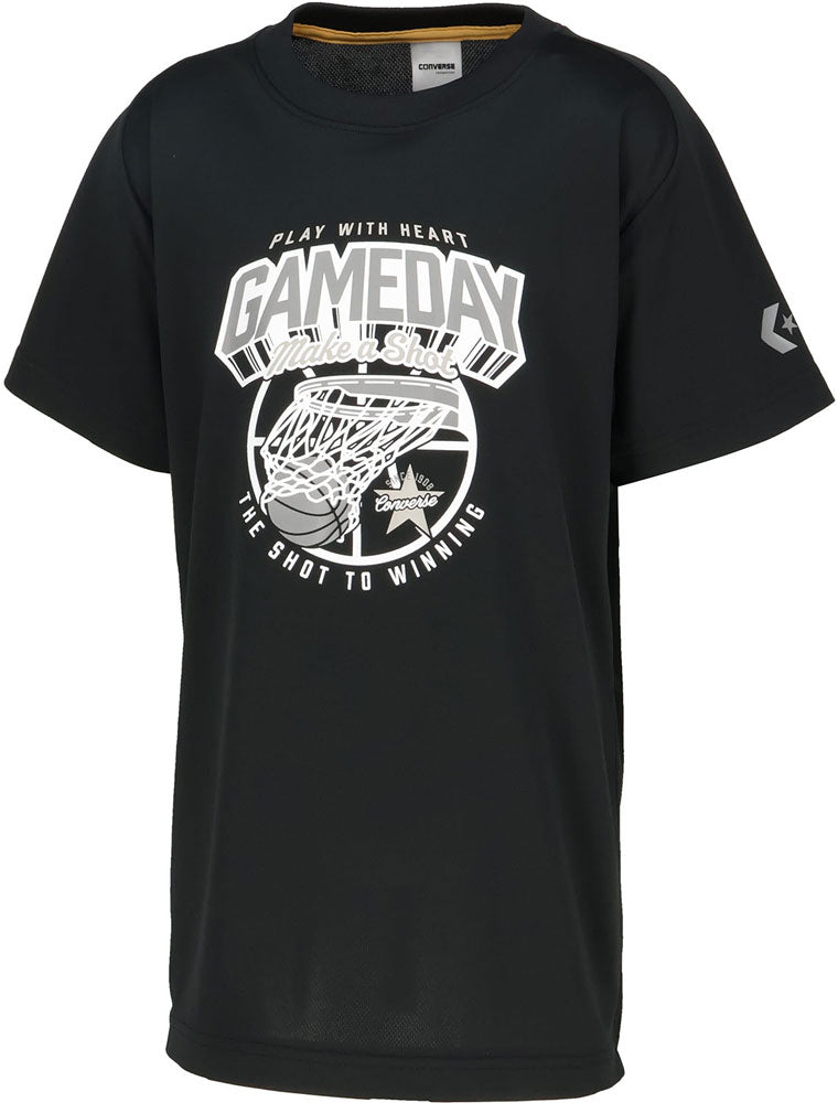 Jr.プリントTシャツ ジュニア 半袖Tシャツ バスケットボール