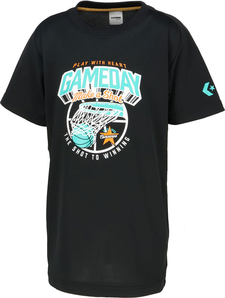 Jr.プリントTシャツ ジュニア 半袖Tシャツ バスケットボール