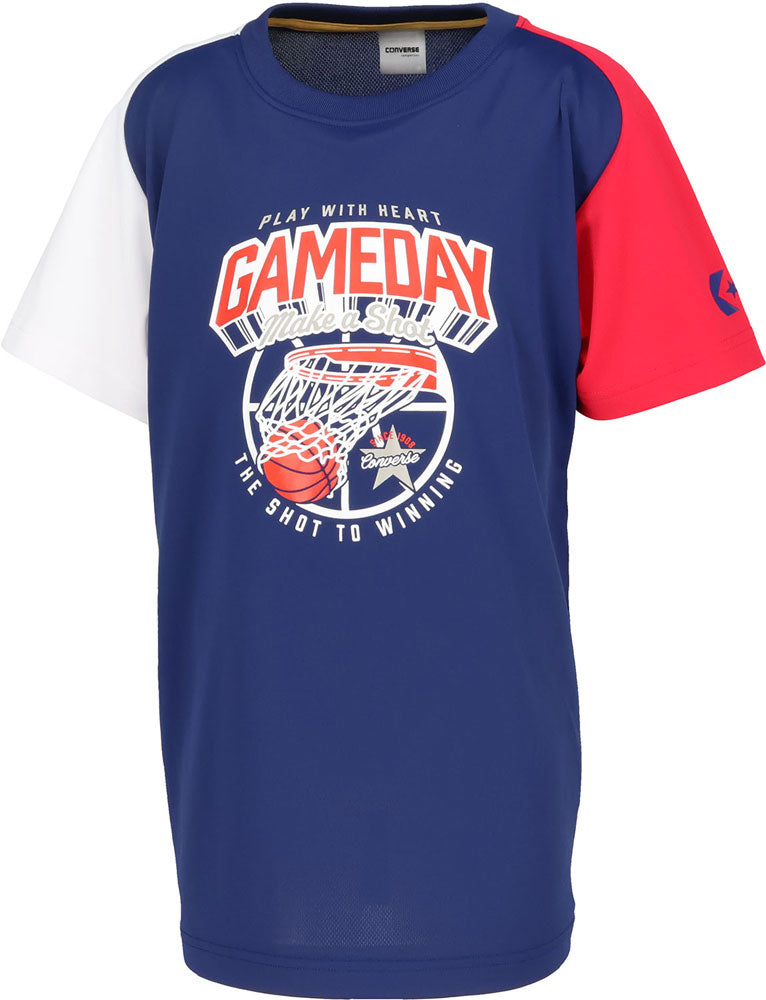 Jr.プリントTシャツ ジュニア 半袖Tシャツ バスケットボール