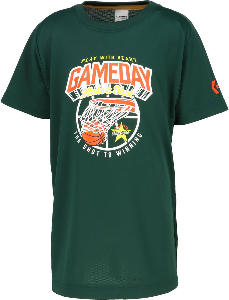 Jr.プリントTシャツ ジュニア 半袖Tシャツ バスケットボール