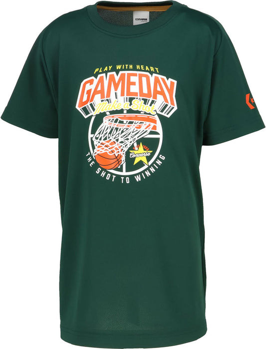 Jr.プリントTシャツ ジュニア 半袖Tシャツ バスケットボール